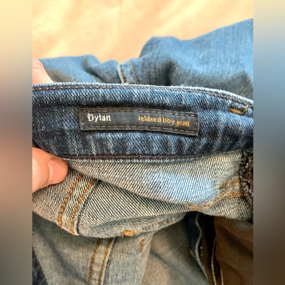 Citizens Of Humanity-COH Women's Sz 26 Dylan Relaxed Boy Jean Blue Cotton Blend - Picture 9 of 12